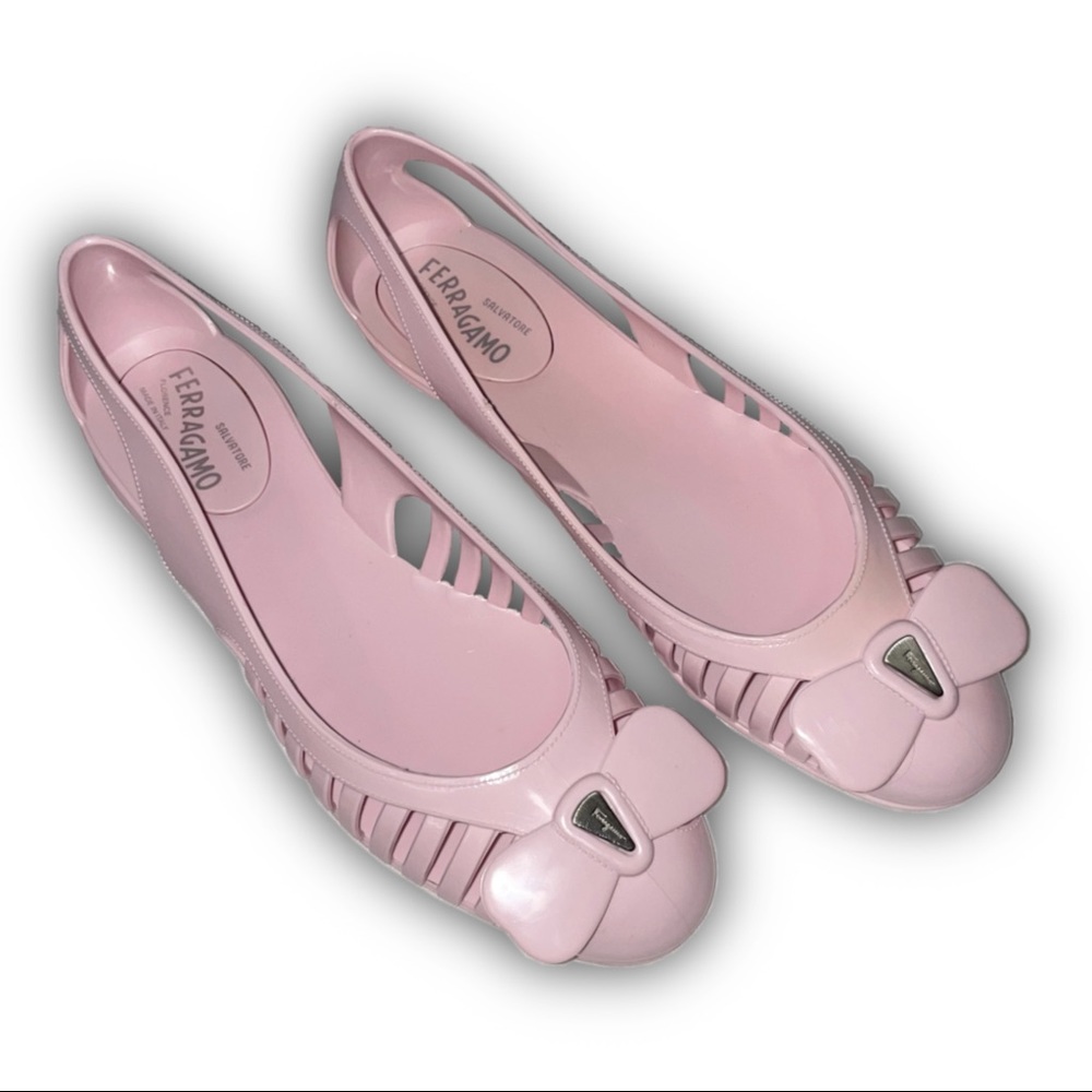 Salvatore Ferragamo Spiffy Ballet Flats Pink 8